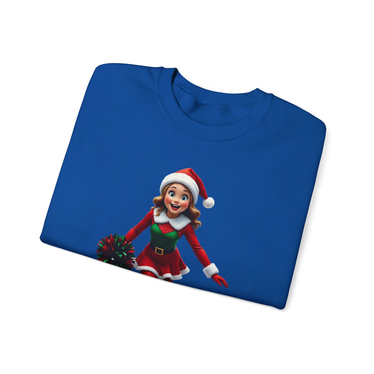 Christmas Cheerleader Crewneck Sweatshirt