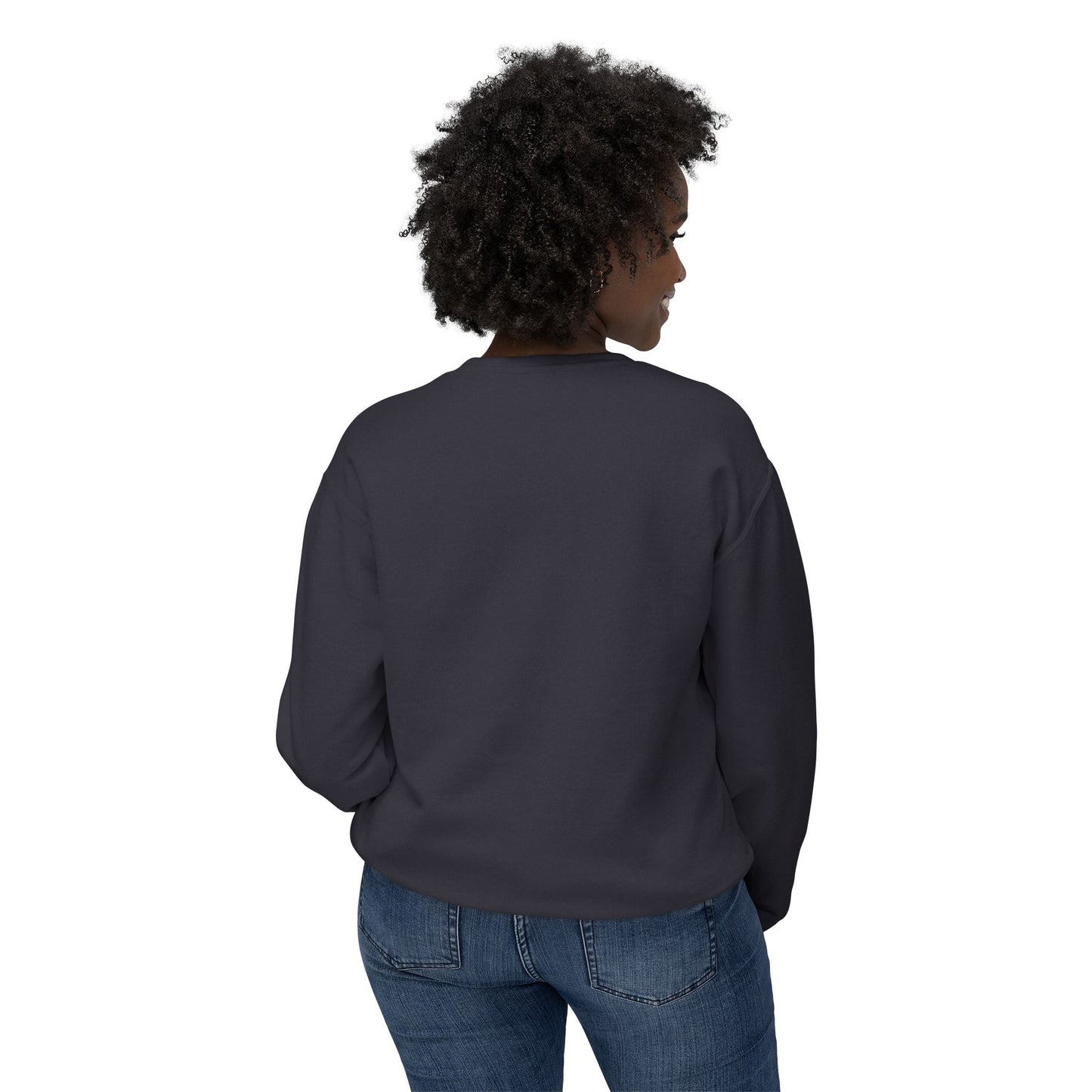 Fearless Lotus Unisex Sweatshirt, Inspirational Gift, Casual Wear, Mindfulness Apparel, Spring Fashion, Unique Layering Piece