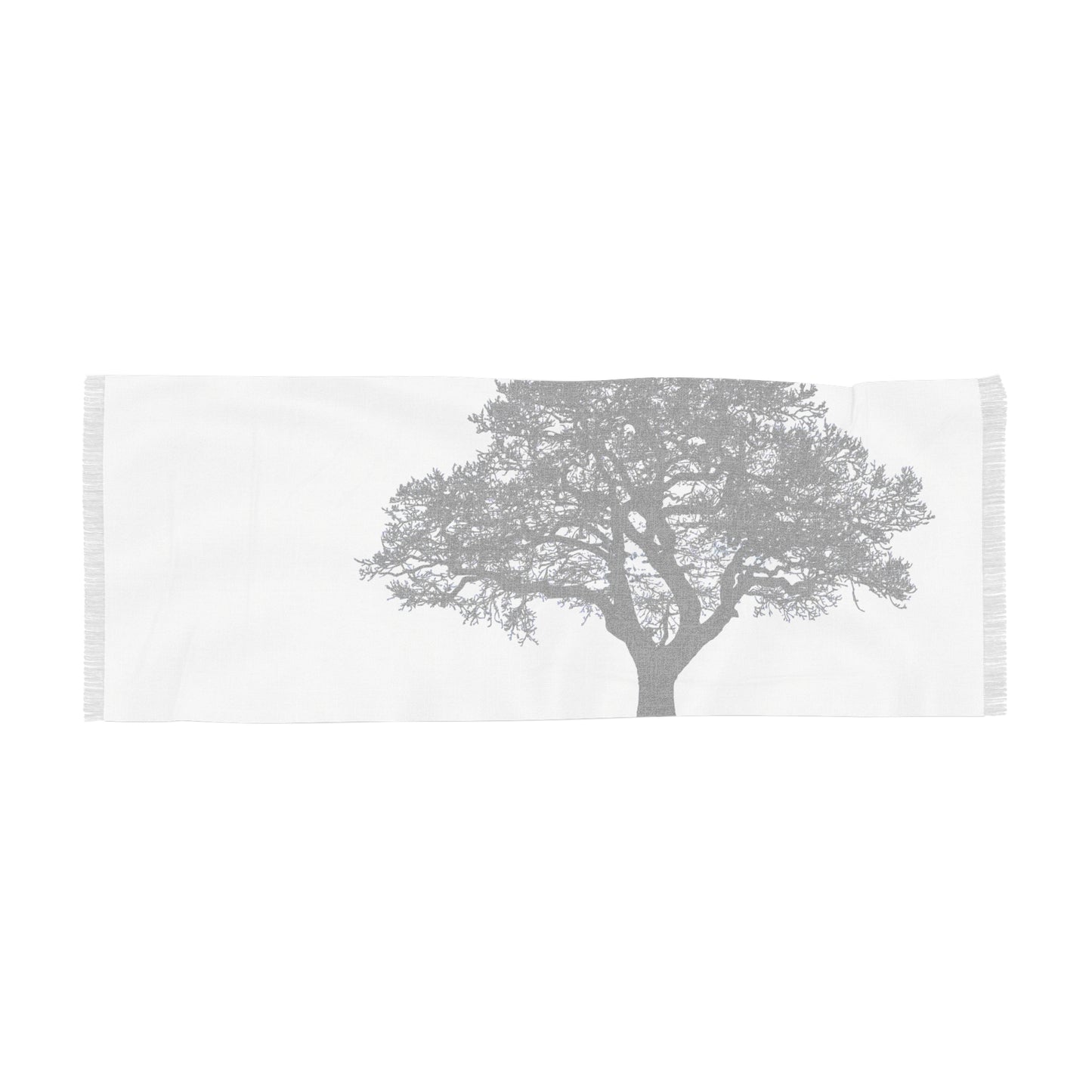 Elegant Tree Design Light Scarf, Lightweight Shawl, Fashion Accessory, Gift for Her, Casual Outerwear, Everyday Use