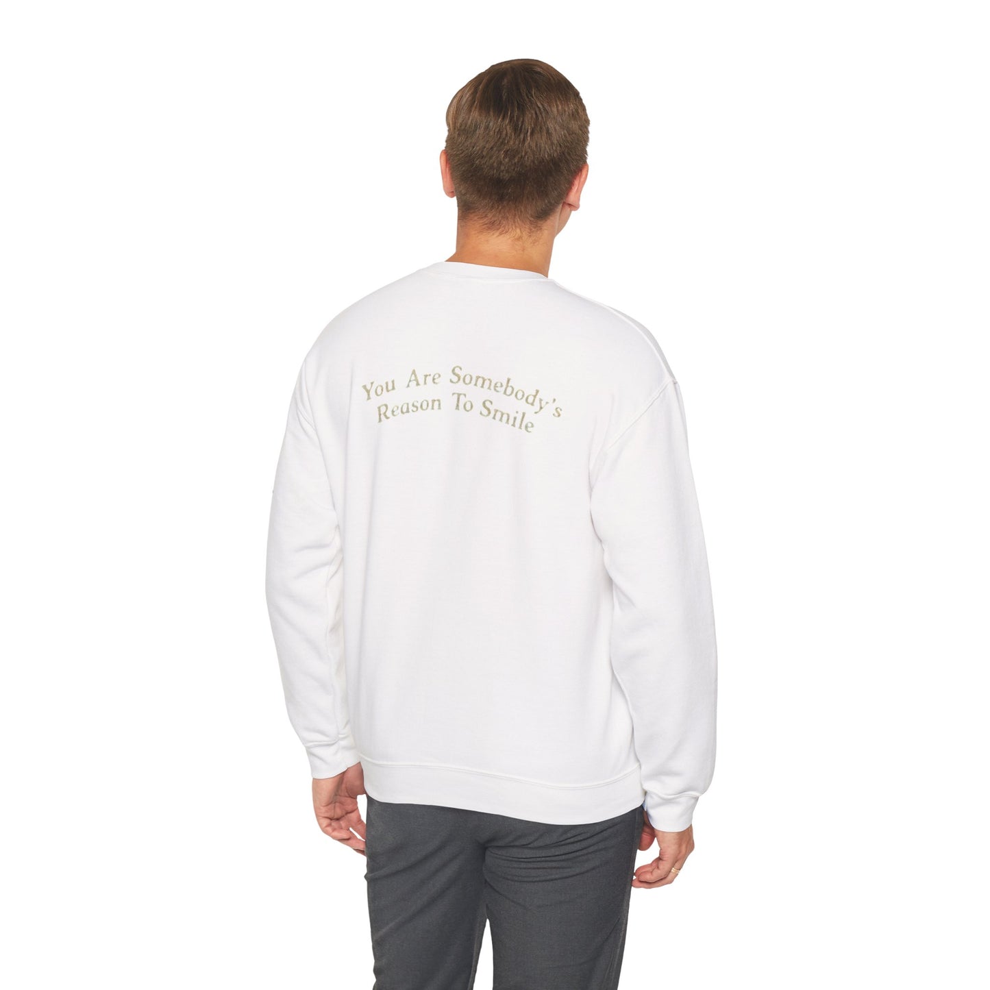 Cozy "You're Somebody's" Crewneck Sweatshirt - Ideal Gift for Friends, Motivational Top, Casual Wear, Unisex Pullover, Happy Vibes