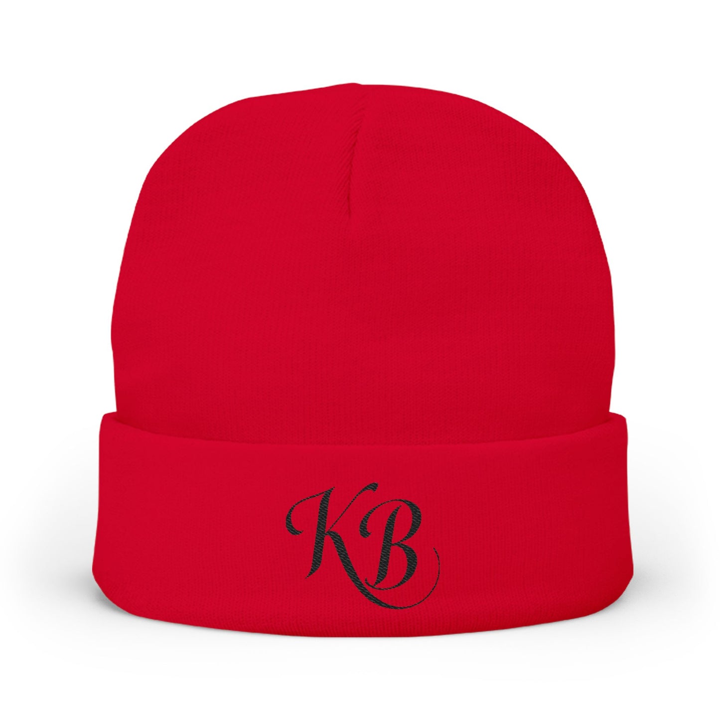 Stylish Knit Beanie with Embroidery, Cozy Winter Hat, Personalized Gift, Beanie for Cold Weather, Trendy Knit Cap, Monogrammed Beanie