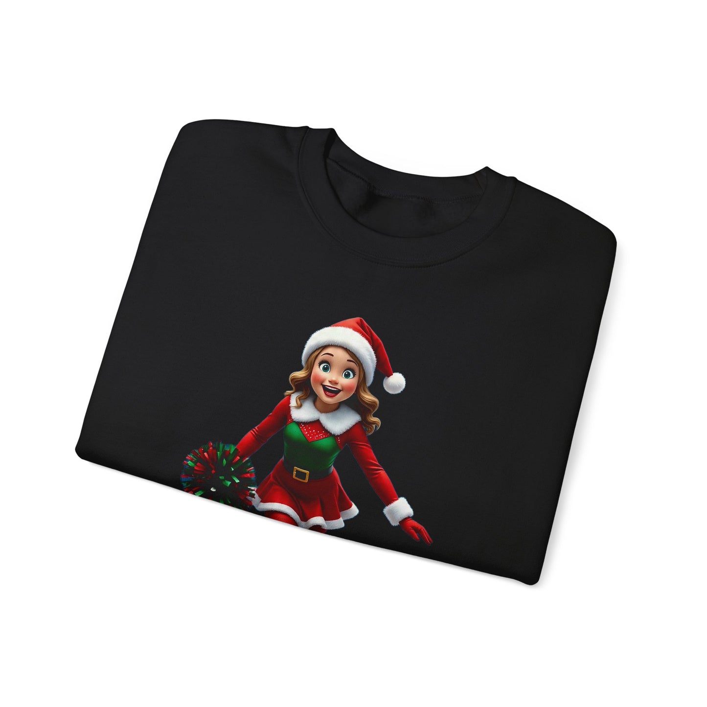 Christmas Cheerleader Crewneck Sweatshirt