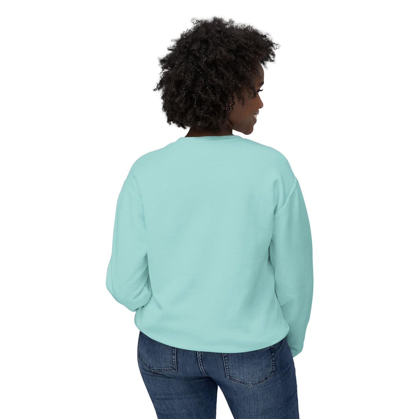 Fearless Lotus Unisex Sweatshirt, Inspirational Gift, Casual Wear, Mindfulness Apparel, Spring Fashion, Unique Layering Piece