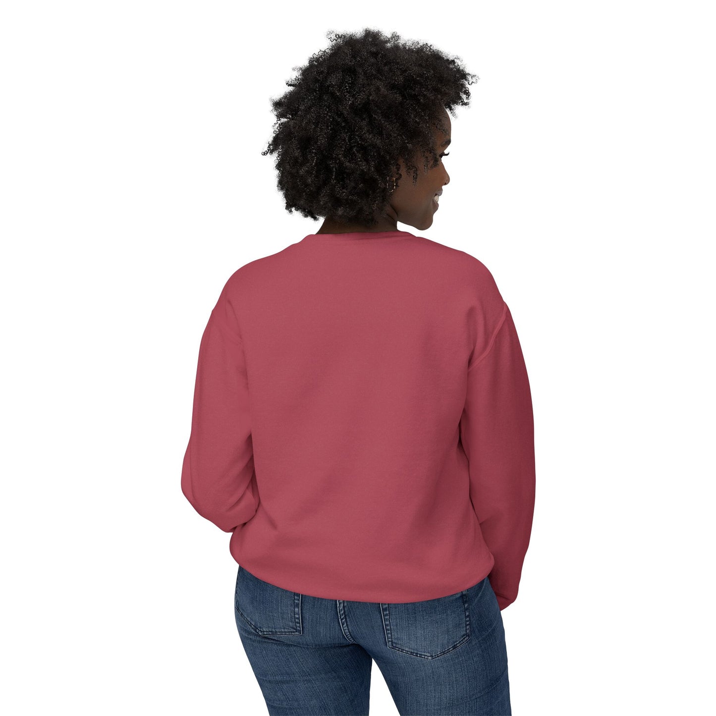 Fearless Lotus Unisex Sweatshirt, Inspirational Gift, Casual Wear, Mindfulness Apparel, Spring Fashion, Unique Layering Piece