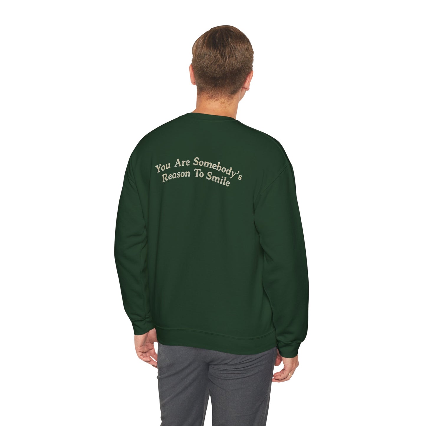 Cozy "You're Somebody's" Crewneck Sweatshirt - Ideal Gift for Friends, Motivational Top, Casual Wear, Unisex Pullover, Happy Vibes