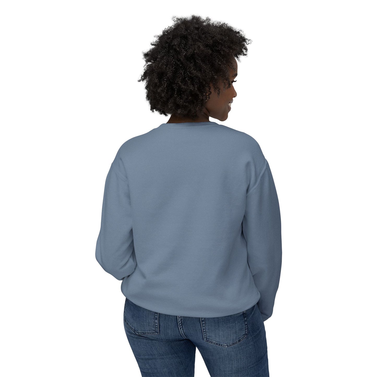 Fearless Lotus Unisex Sweatshirt, Inspirational Gift, Casual Wear, Mindfulness Apparel, Spring Fashion, Unique Layering Piece