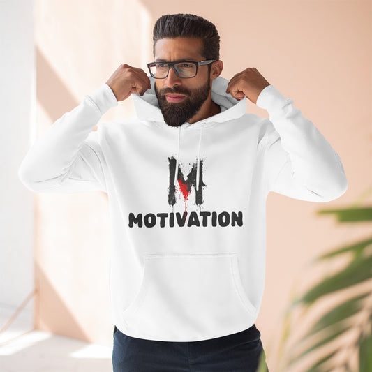 "M" Motivational Fleece Hoodie