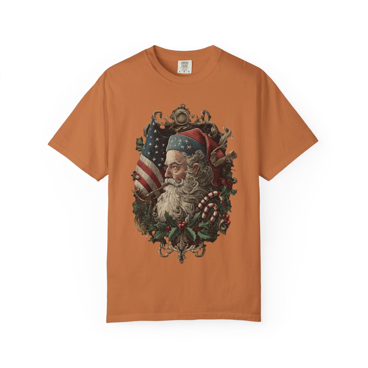 Vintage Americana Santa T-Shirt