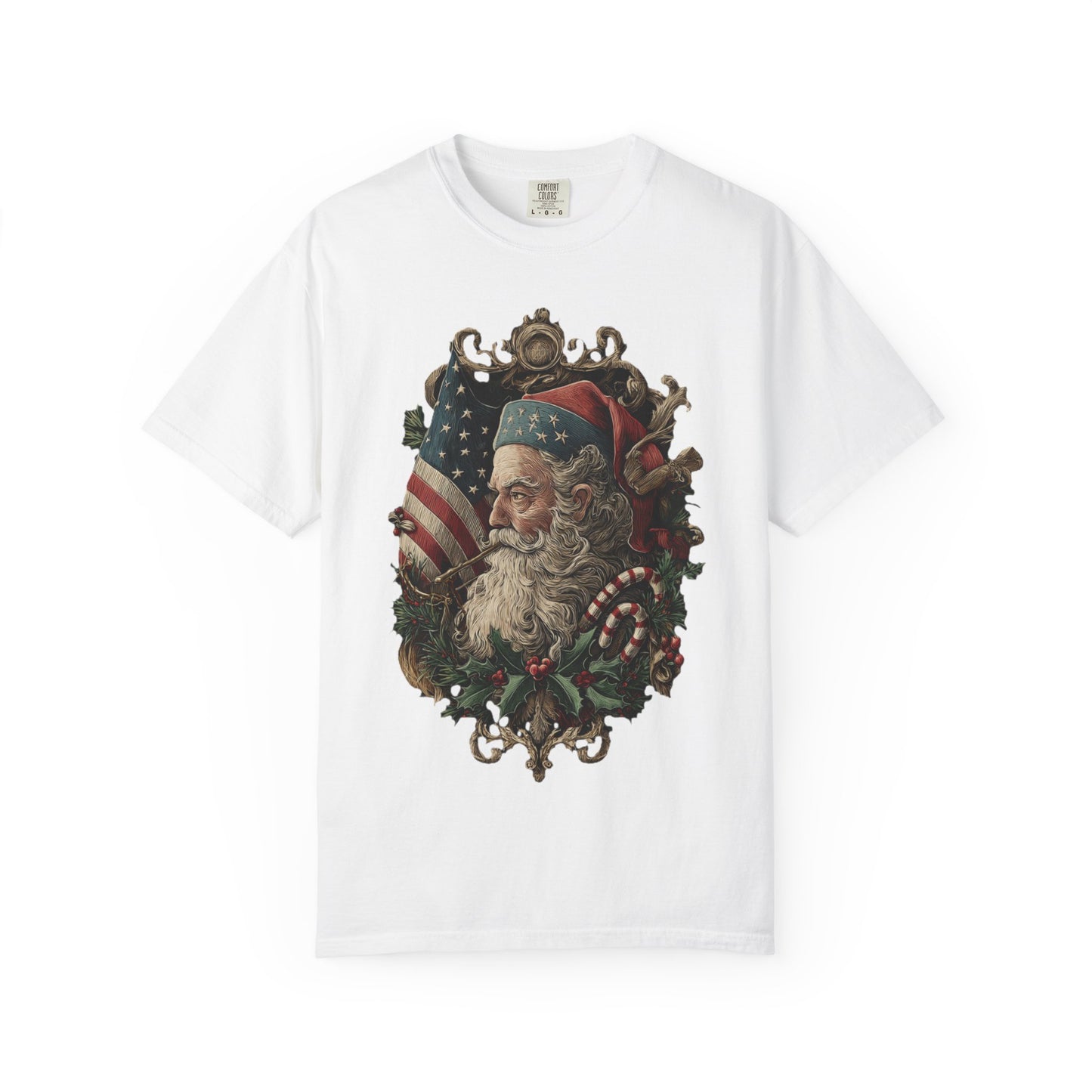 Vintage Americana Santa T-Shirt