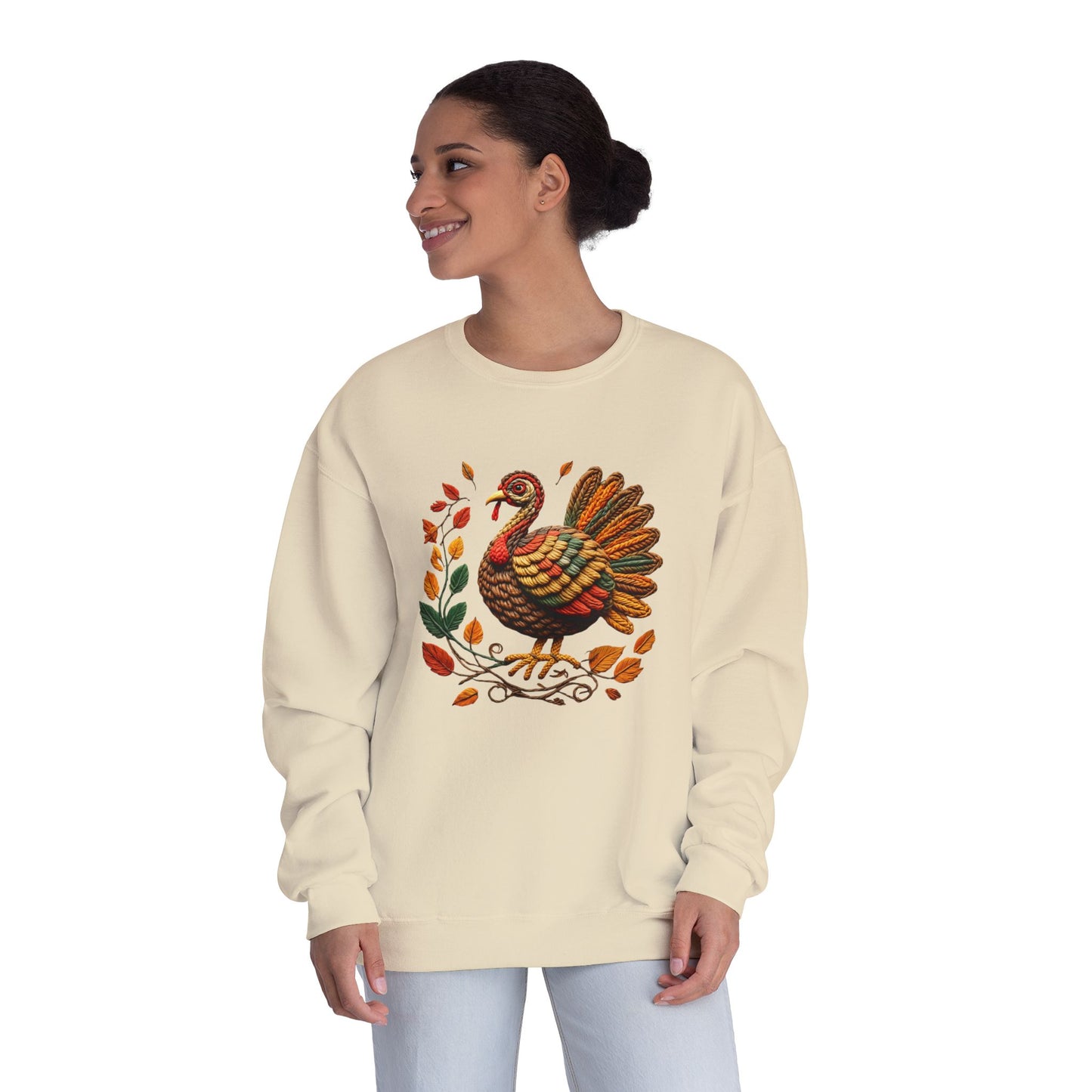 Thanksgiving Turkey Crewneck Sweatshirt