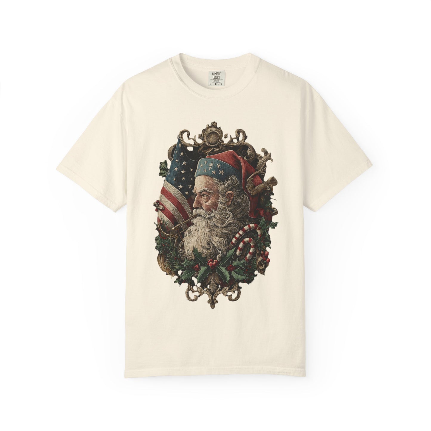 Vintage Americana Santa T-Shirt