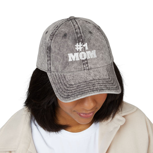 Vintage Embroidered Cap for Moms, Dad Hat for Gift, Mother's Day, Casual Fashion, Adjustable Cap, Outdoor Style