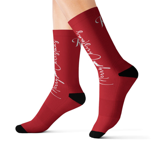 KB Merry Christmas Socks