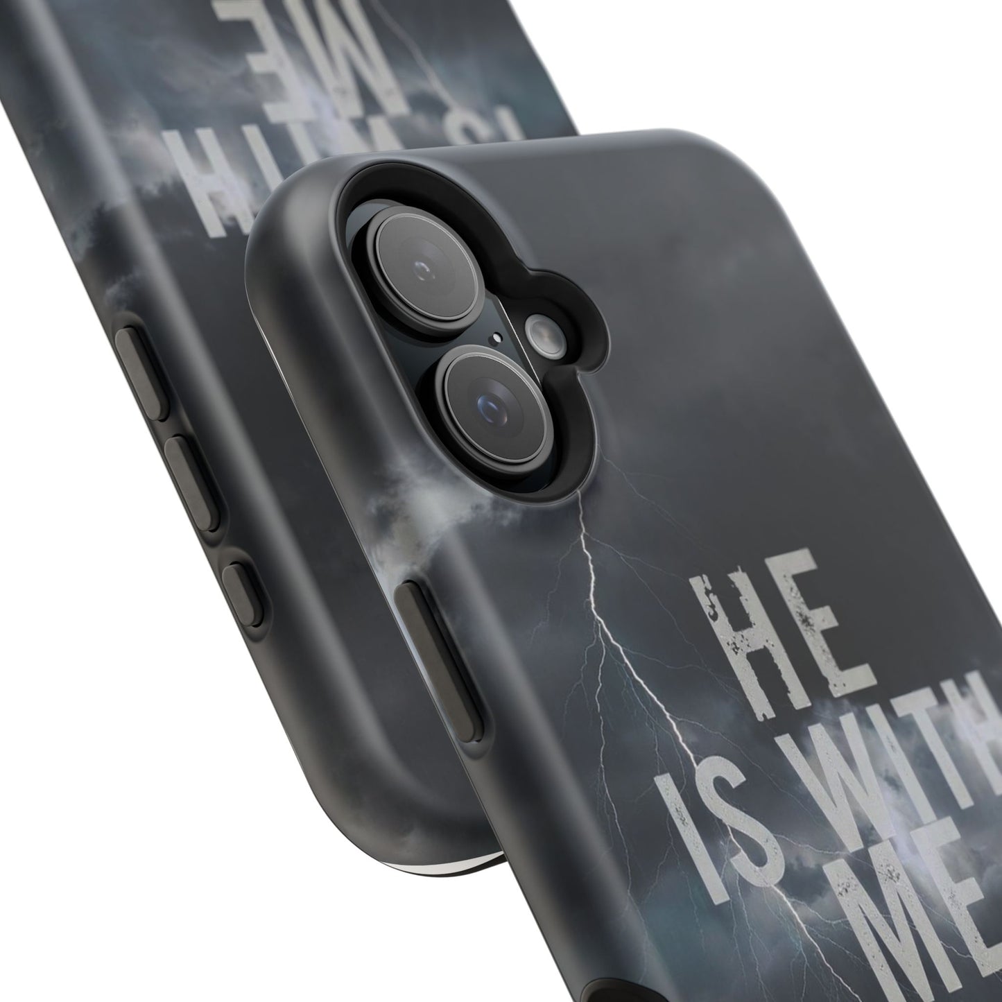 He Is With Me- Magnetic Phone Case
