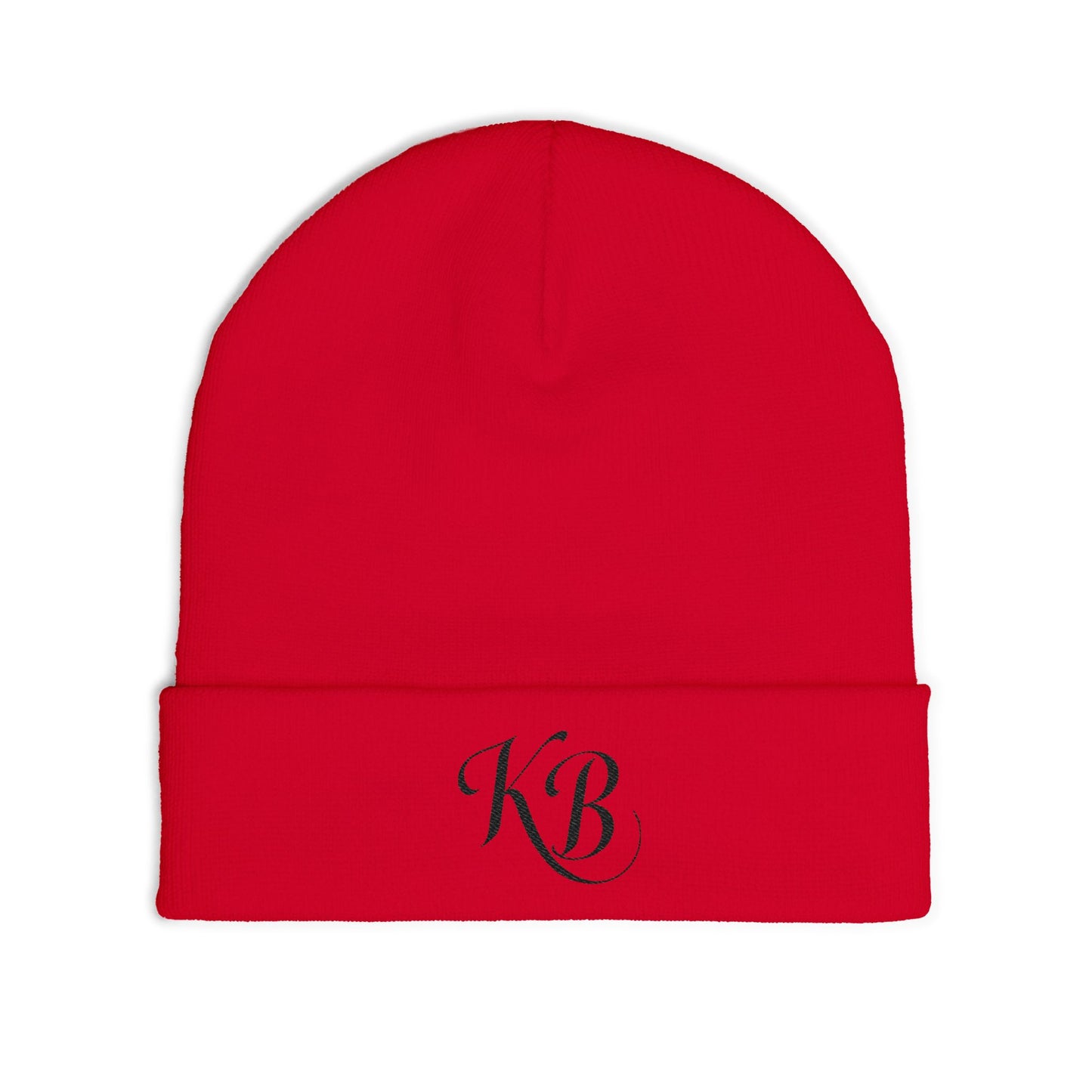 Stylish Knit Beanie with Embroidery, Cozy Winter Hat, Personalized Gift, Beanie for Cold Weather, Trendy Knit Cap, Monogrammed Beanie