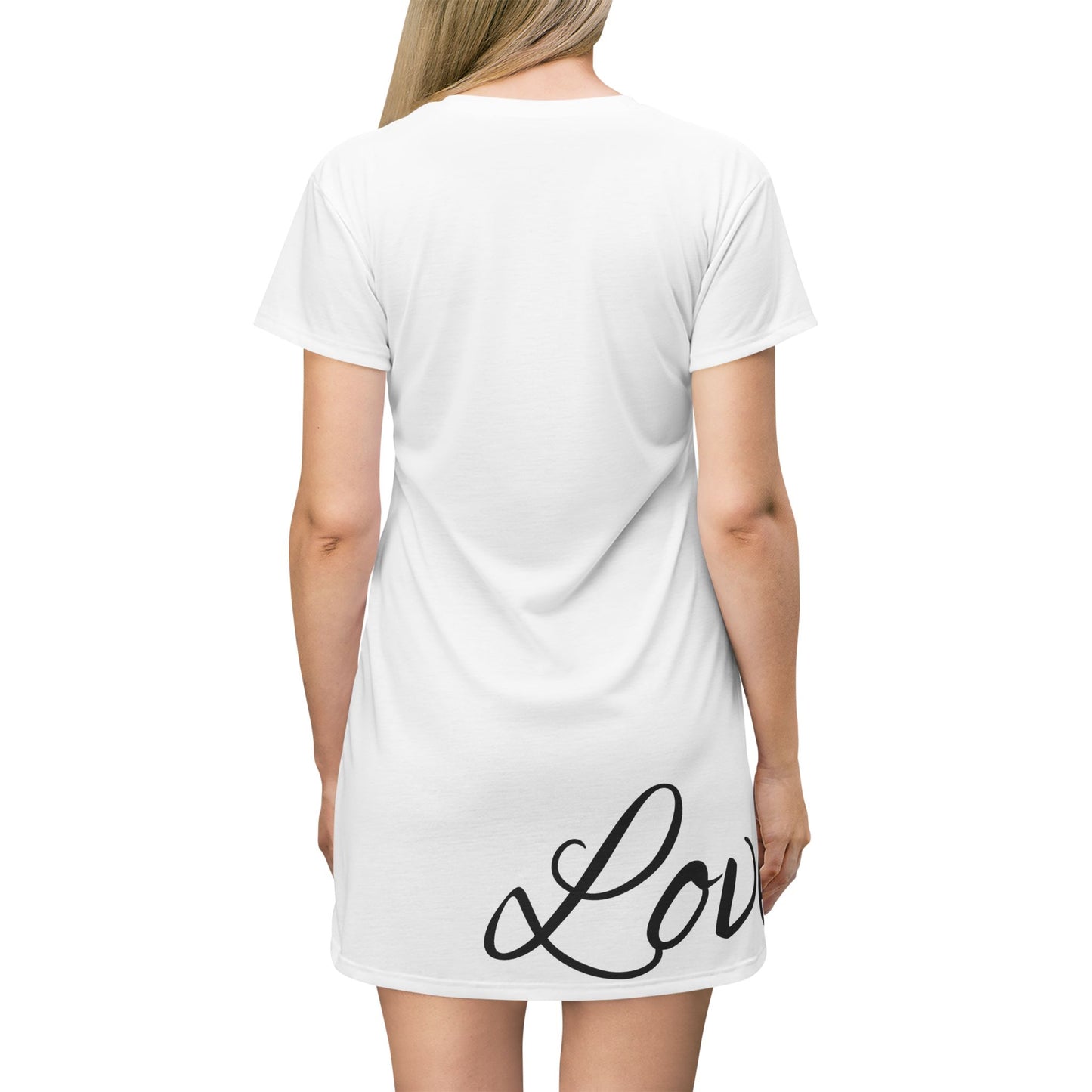 Casual "Kountry Girl" Love T-Shirt Dress
