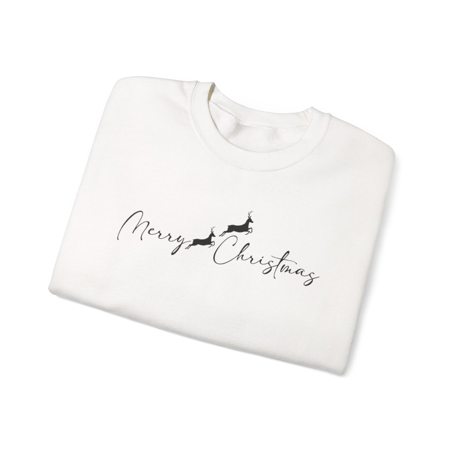 Merry Christmas Unisex Crewneck Sweatshirt, Holiday Gift, Cozy Sweater, Winter Apparel, Christmas Fashion, Seasonal Comfort