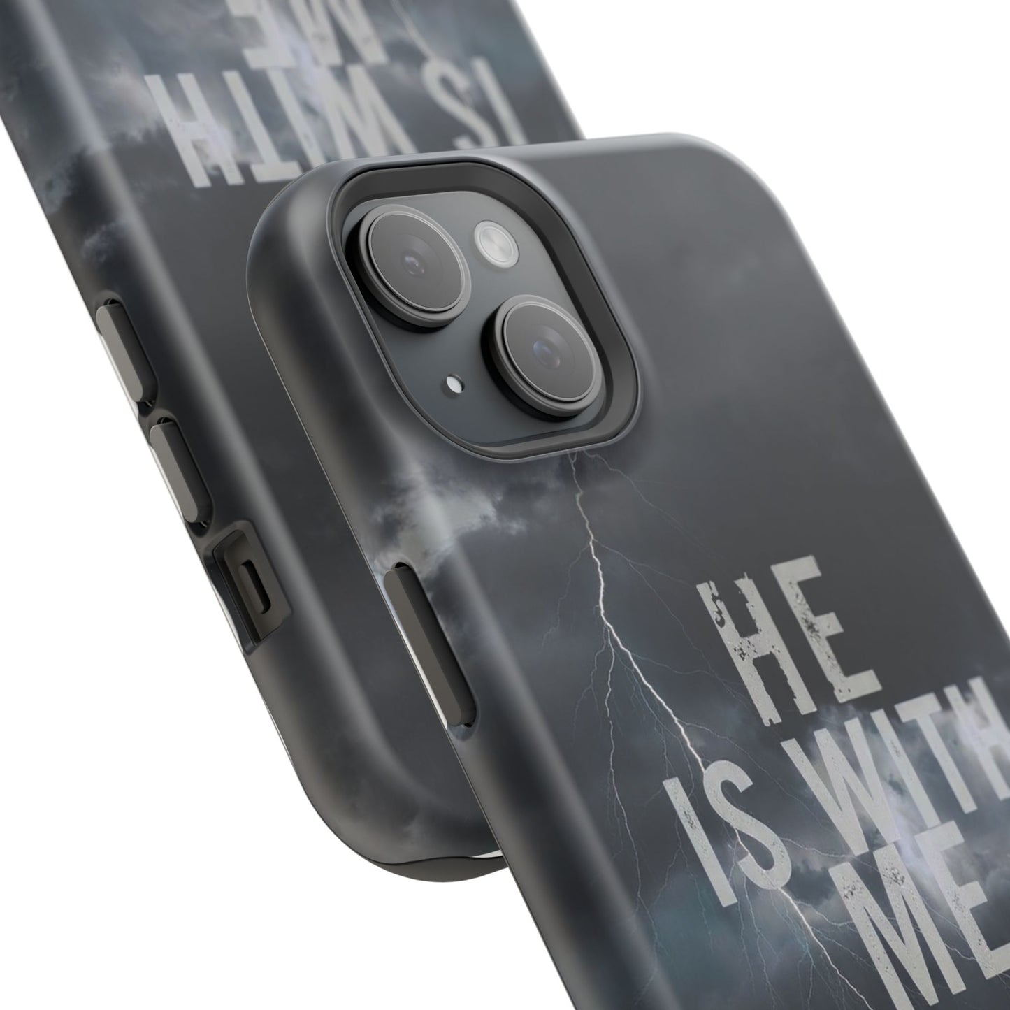 He Is With Me- Magnetic Phone Case