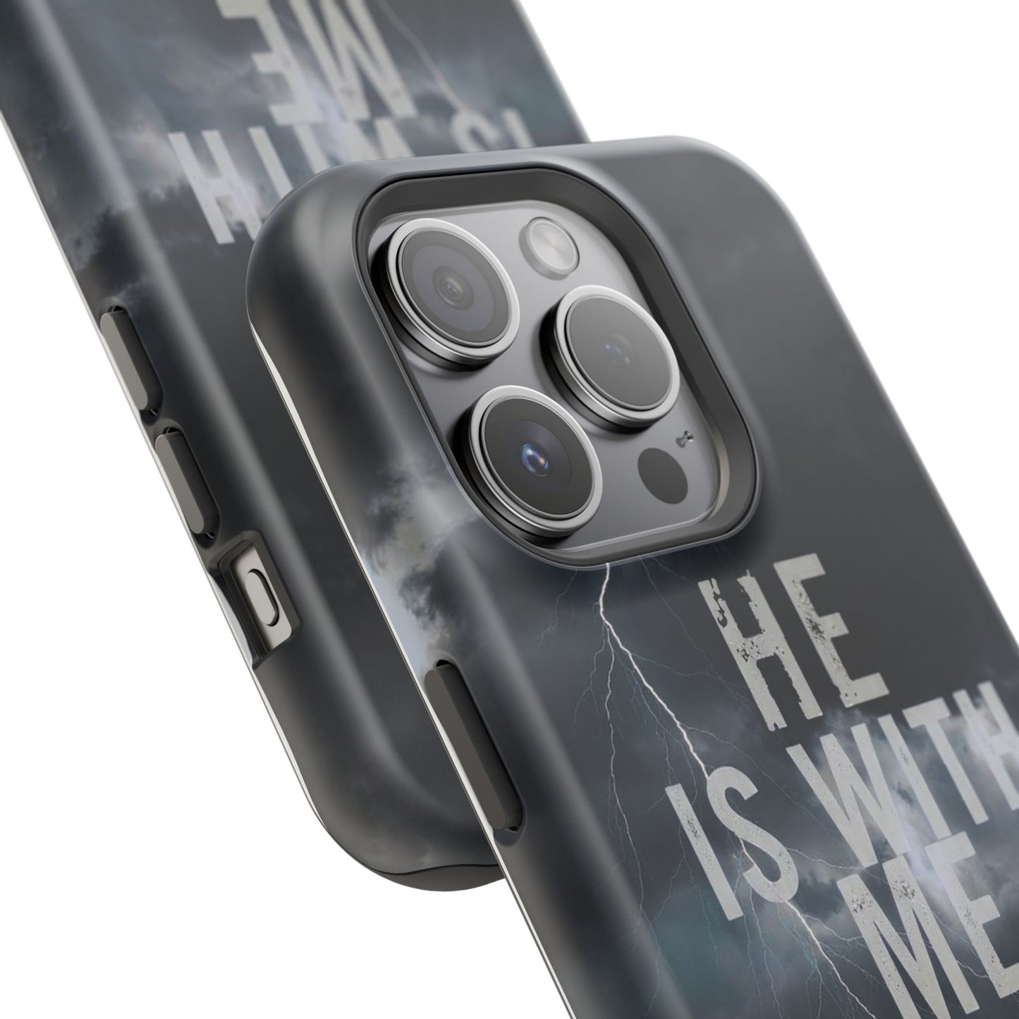 He Is With Me- Magnetic Phone Case