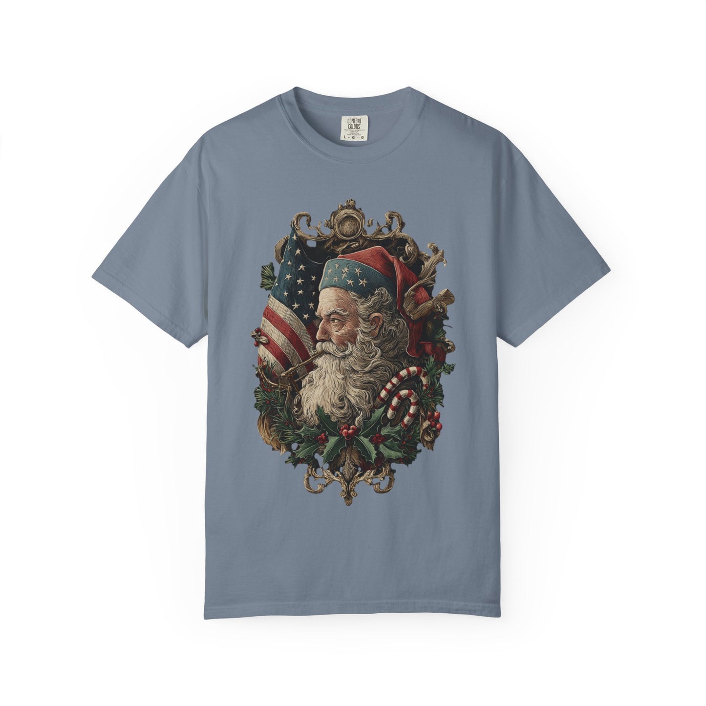 Vintage Americana Santa T-Shirt