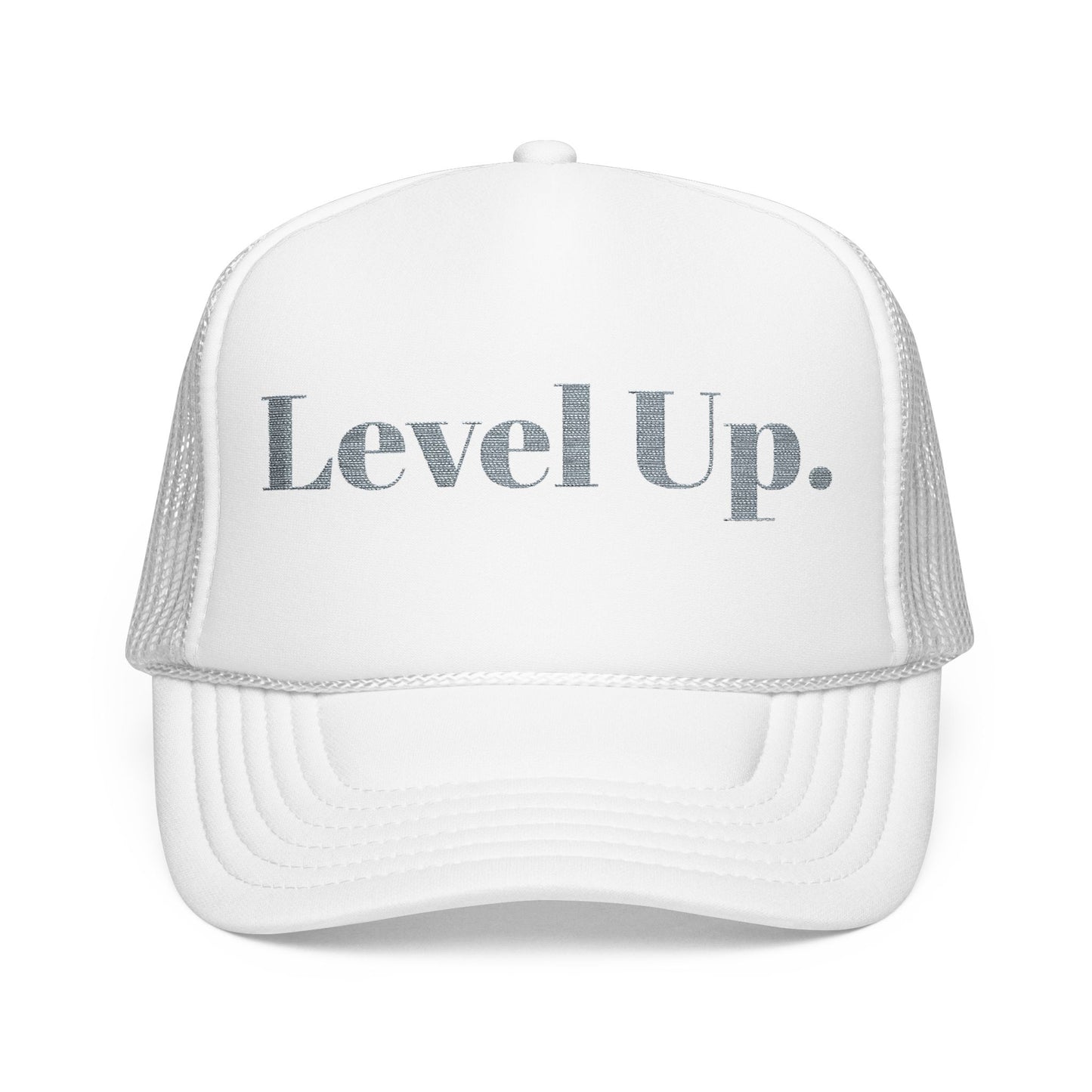 Level Up Embroidery, Trucker Hat