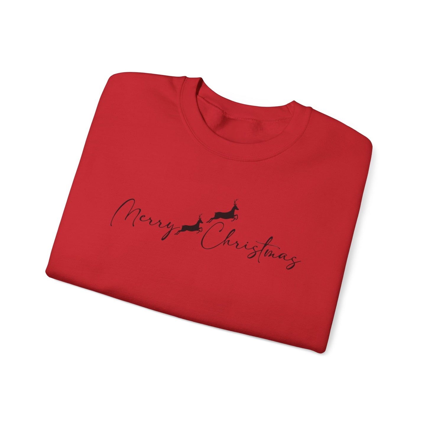 Merry Christmas Unisex Crewneck Sweatshirt, Holiday Gift, Cozy Sweater, Winter Apparel, Christmas Fashion, Seasonal Comfort