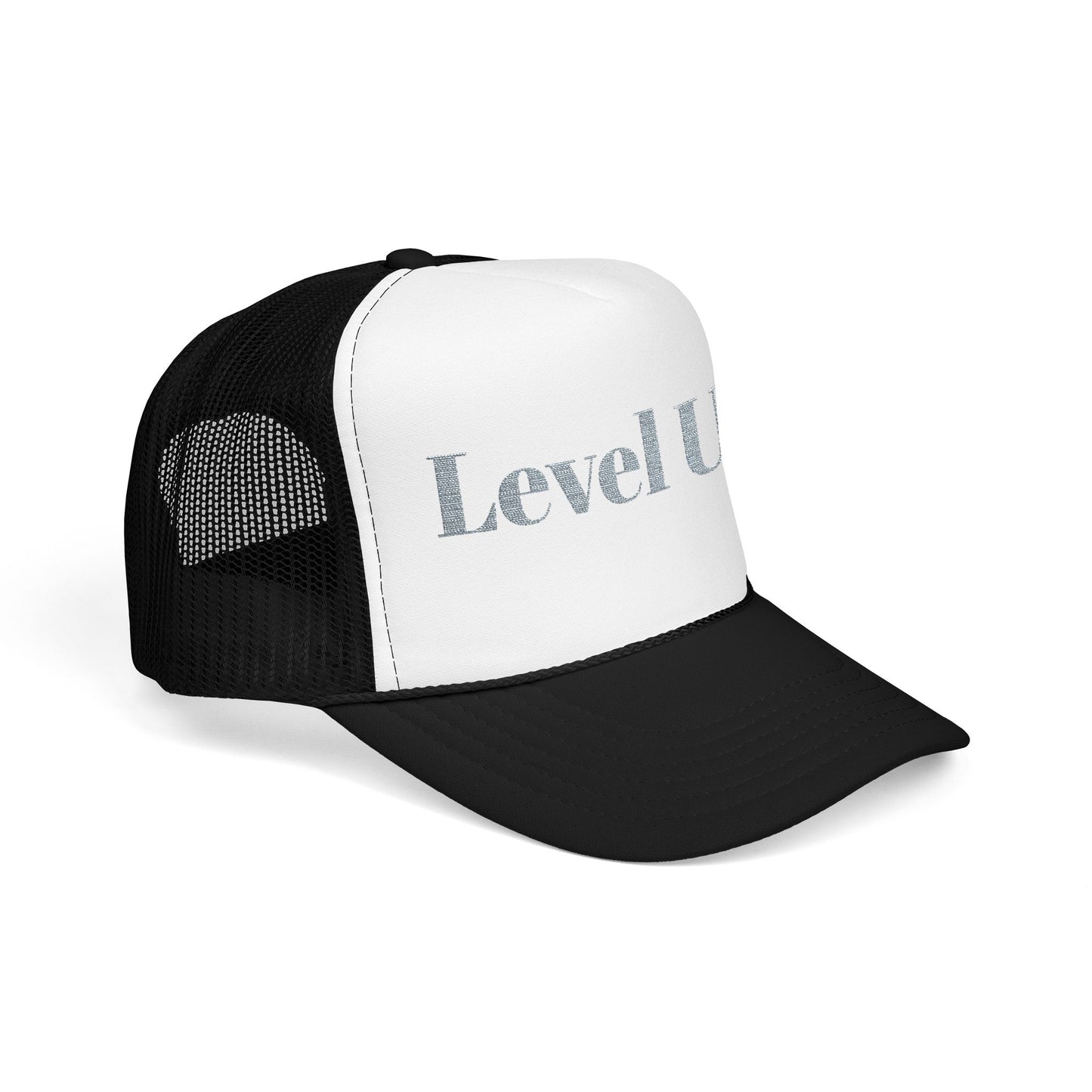 Level Up Embroidery, Trucker Hat